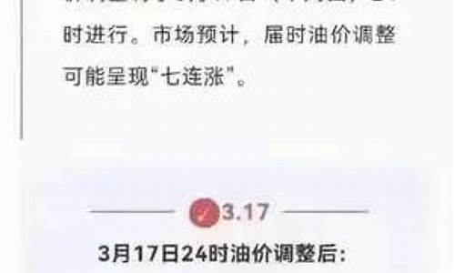 油价今年第几次调整-今年油价第五次调整了吗